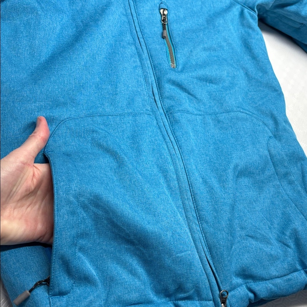 Firefly Rihanna Ski Jacket with Hood Size Small Colour Blue - Picture 3 of 15